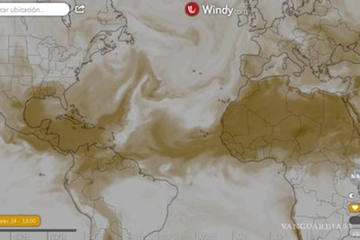 Polvo del Sahara ya llegó a Tamaulipas; se prevé que el fenómeno duré tres días