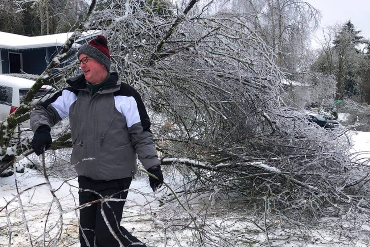 Noroeste de Estados Unidos sin electricidad, por tormenta invernal