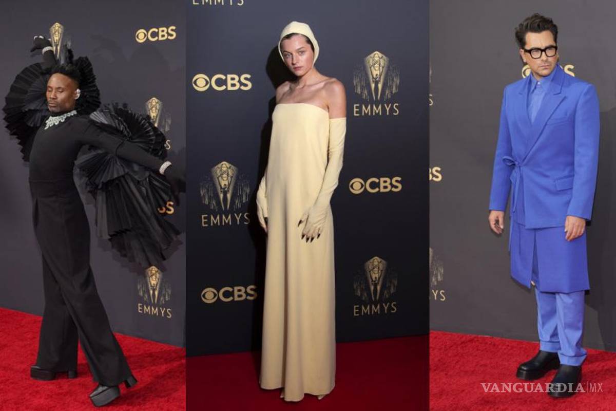 Elegantes en negro, así regresaron las celebridades a la alfombra roja los Premios Emmy 2021