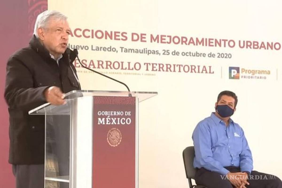 Gobernador de Tamaulipas exige a AMLO atender conflicto del agua
