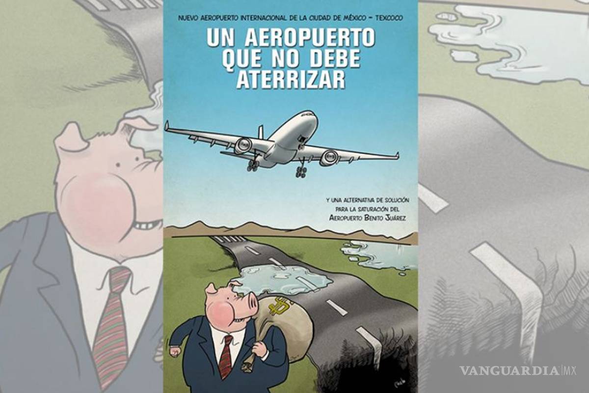 Morena difunde cómic en contra del NAIM en Texcoco