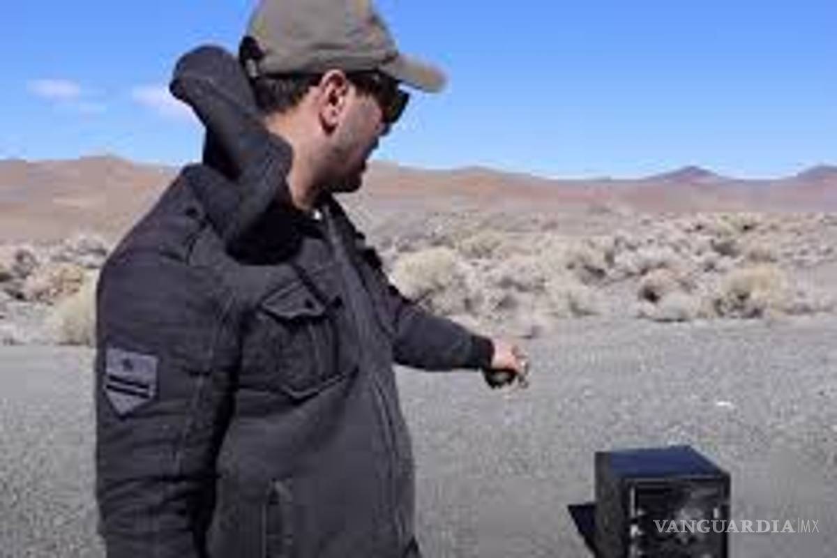 Se vuelve viral la detonación de una granada dentro de una caja fuerte, que hizo un youtuber