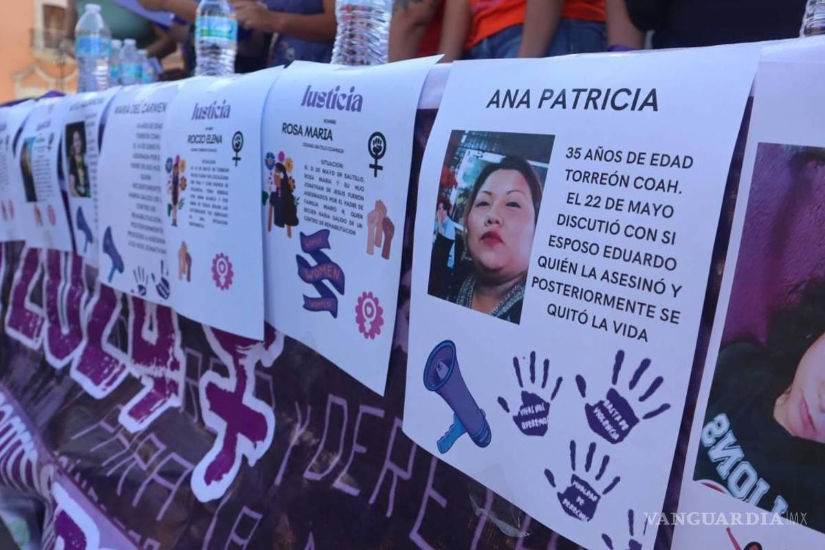 Colectivas feministas exigen se emita alerta de género en Coahuila, ante alarmante número de feminicidios