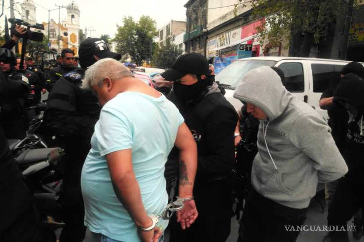 Ponen en libertad a otros 3 tras operativo en Tepito; son parientes de 'El Lunares'