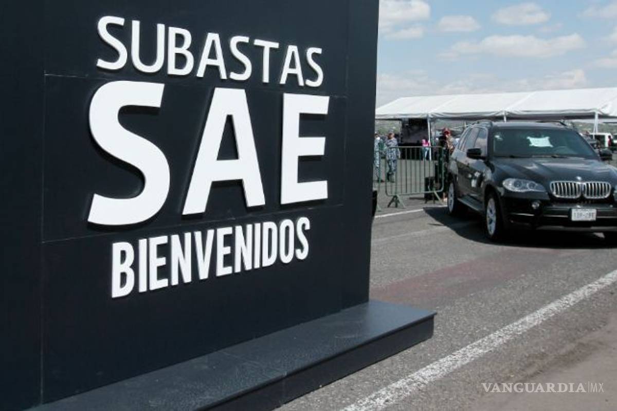 Preparan cámara de Senadores y SAE siguiente subasta con 76 vehículos