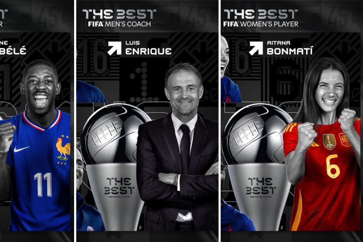 Sin premio para Javier Aguirre en The Best 2025; Luis Enrique, Dembélé y Bonmatí, los grandes ganadores