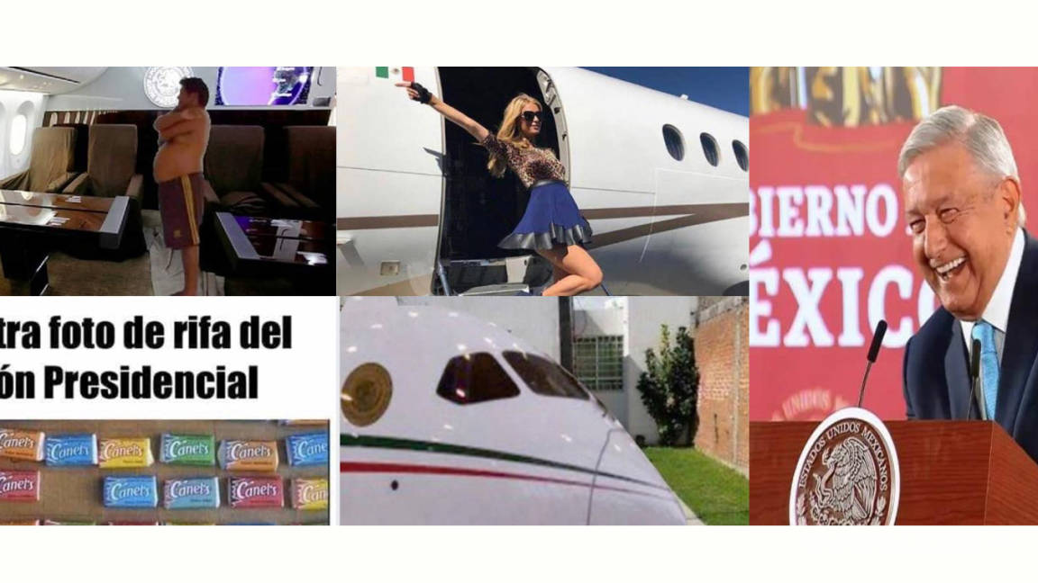 VIDEO: AMLO ríe a carcajadas por memes del avión presidencial