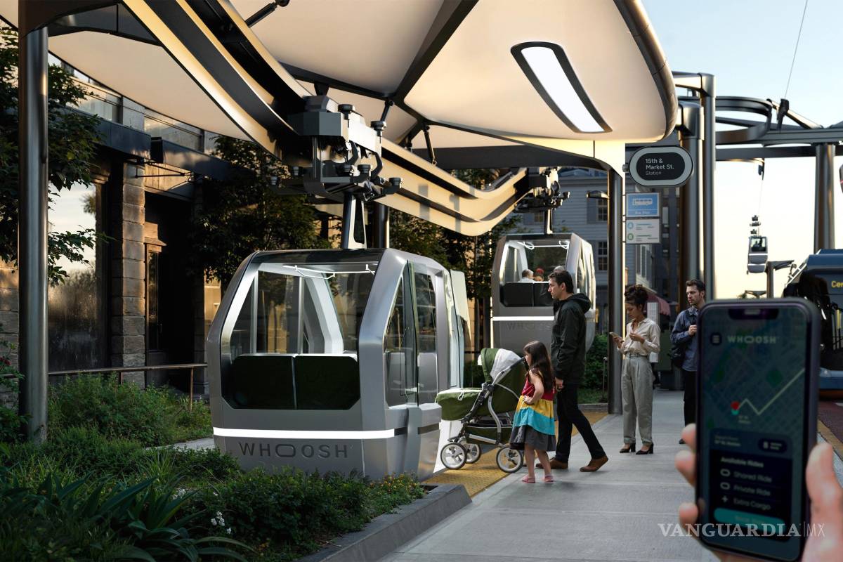 $!“Los vehículos se desplazan por la vía-guía, conduciéndose de forma totalmente autónoma”, explica Chris Allington, director ejecutivo (CEO) de Whoosh.