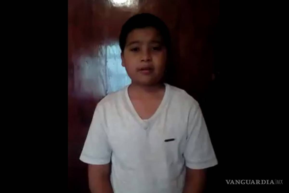 'No me quiero morir': niño con cáncer suplica a AMLO medicamentos para su quimioterapia