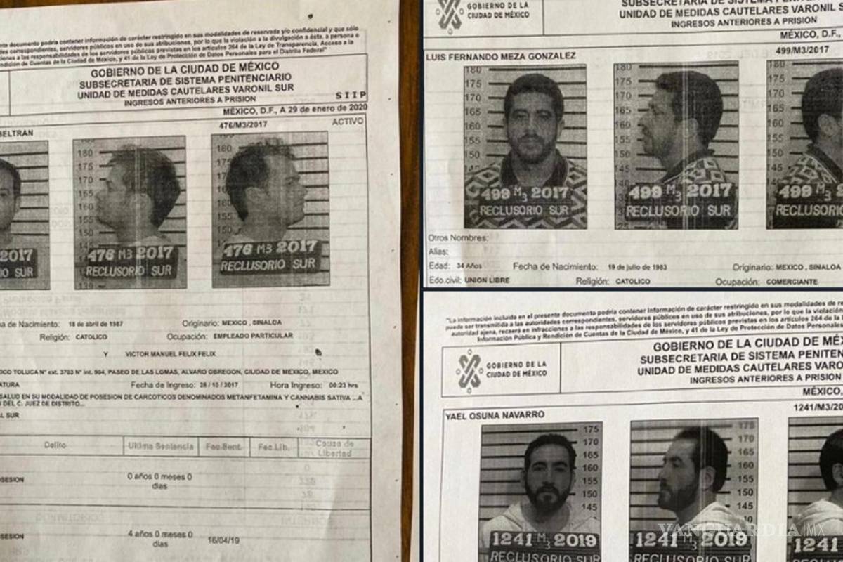 $!Operador del Chapo Guzmán junto con otros dos reos, se fugan del Reclusorio Sur