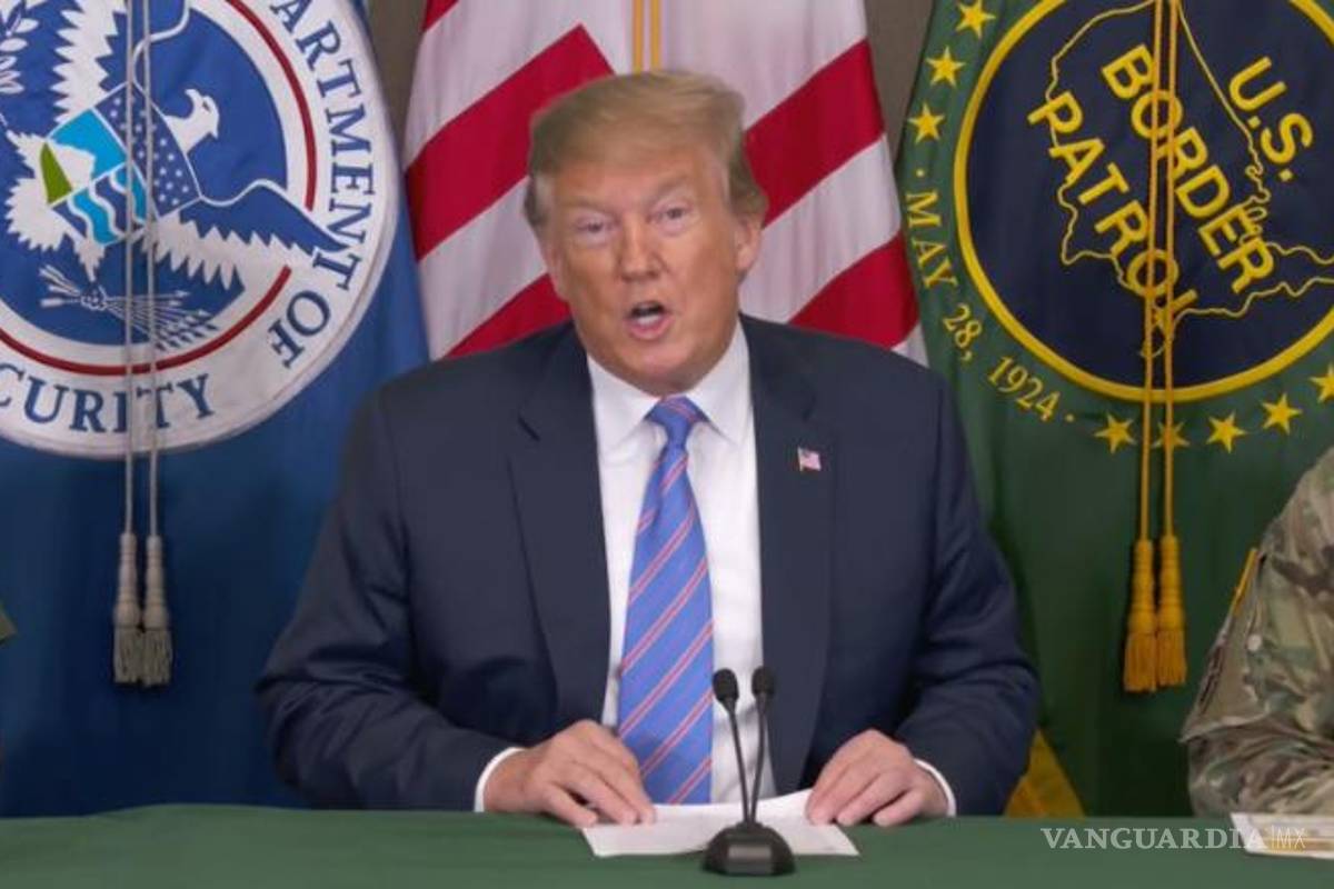 Si México no para la migración, EU sólo se preocupará por la seguridad, no las garitas: Trump