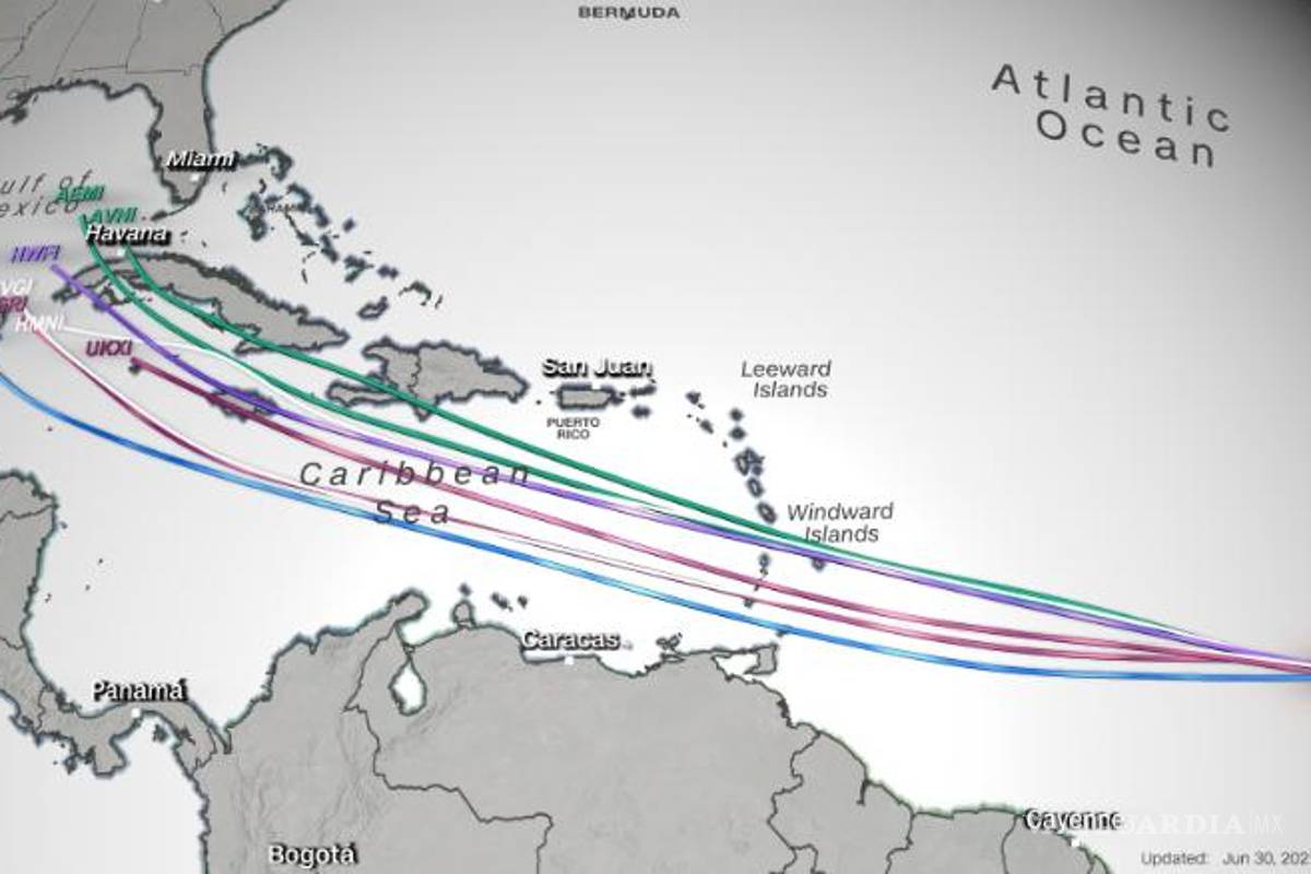 Se forma la tormenta tropical Elsa en el Atlántico; lleva trayectoria hacia México
