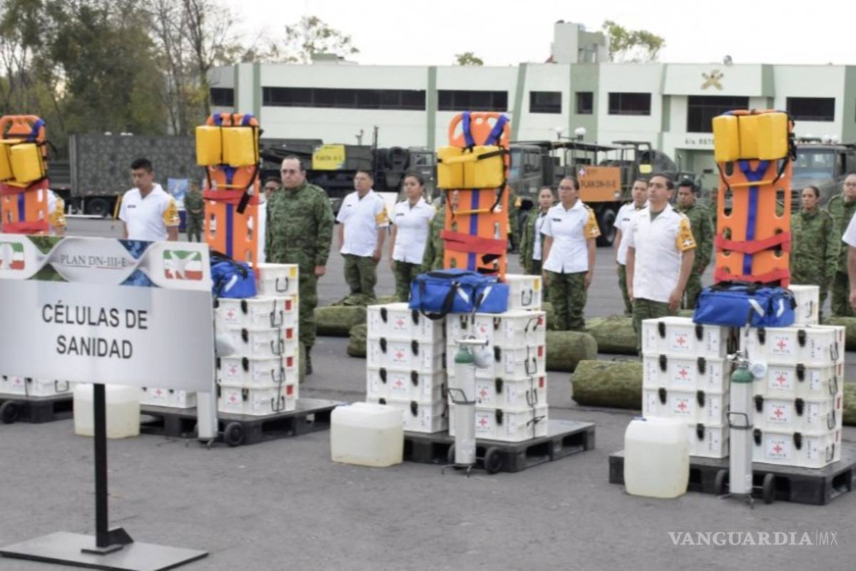 Sedena lanza convocatoria para contratar médicos, especialistas y enfermeras