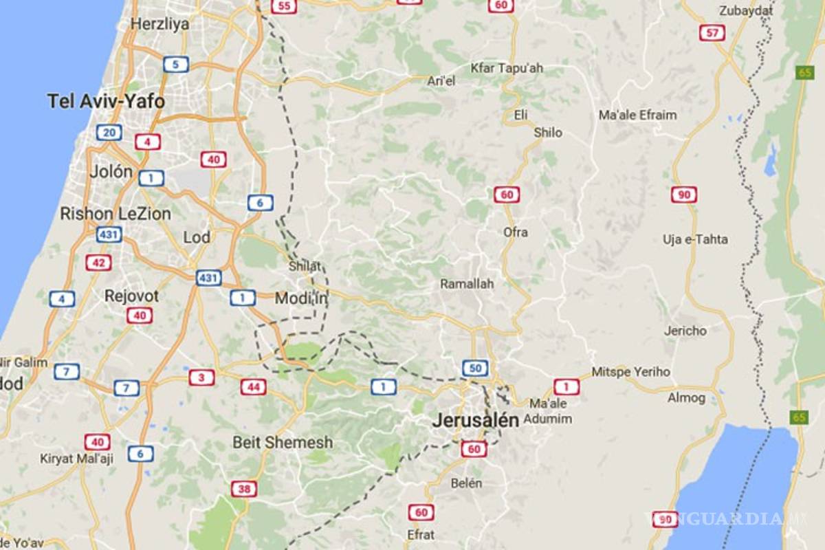 Denuncian que Google ha eliminado a Palestina en Maps