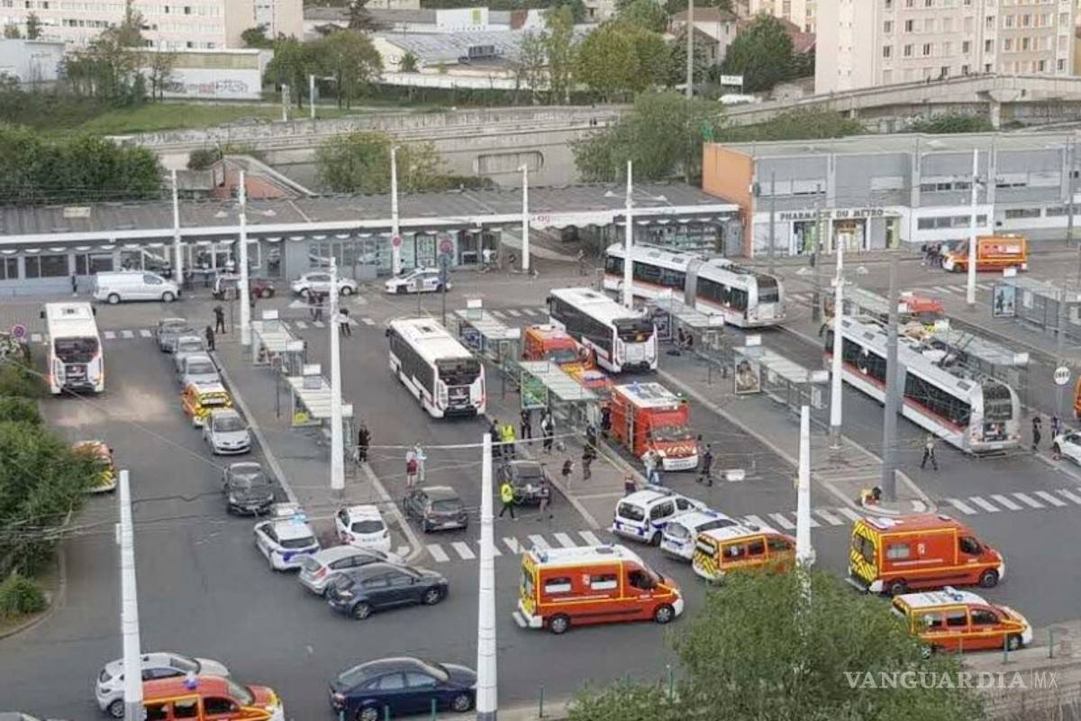 Ataque en estación de metro de Francia, deja al menos un muerto y ocho heridos