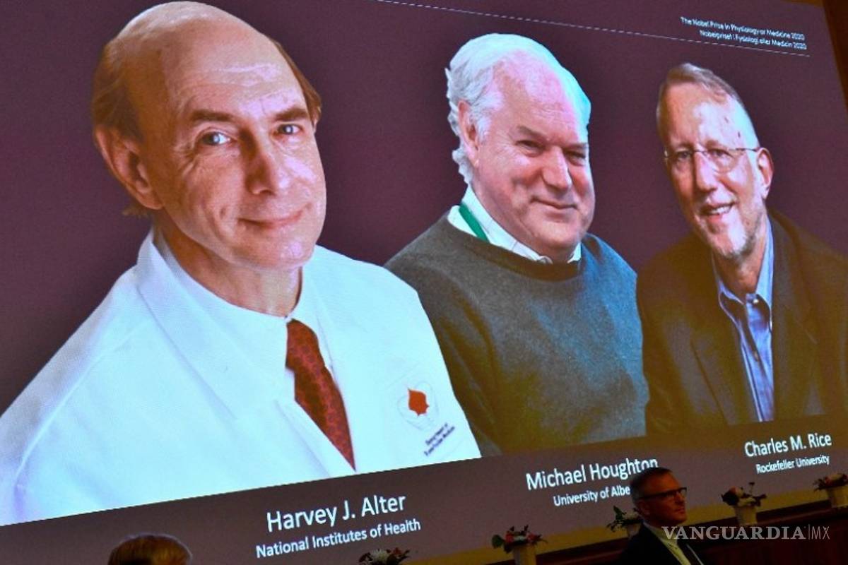 Premio Nobel de Medicina a tres virólogos por descubrir el virus de la hepatitis C