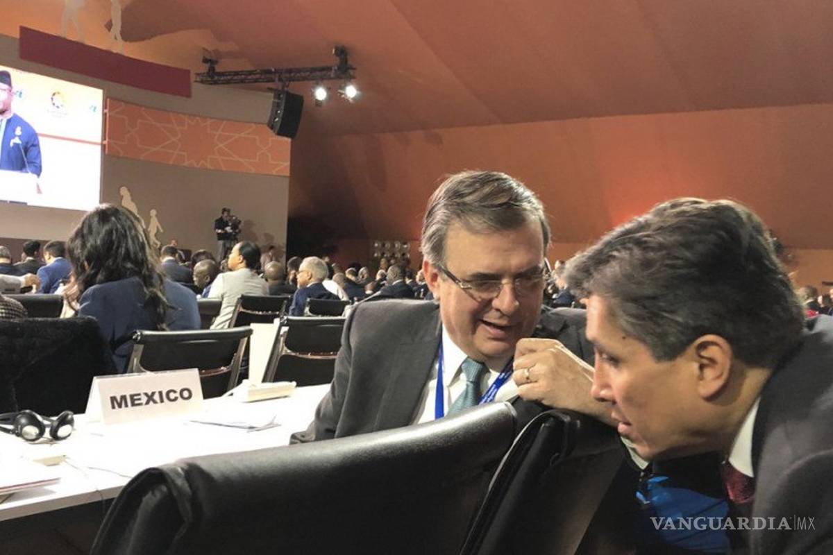 El muro no será tema con Trump, dice Marcelo Ebrard