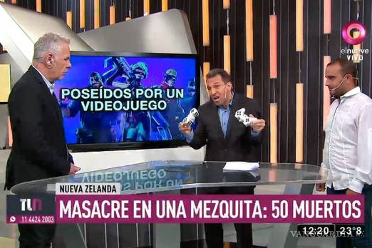 Culpan en televisión a Fortnite por atentado en Nueva Zelanda