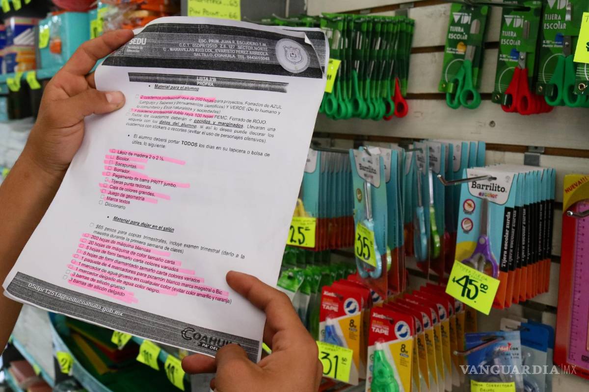 Saltillo: ¿Te ves apurado con la compra de la lista de útiles escolares? Intercambia y recicla para que ahorres
