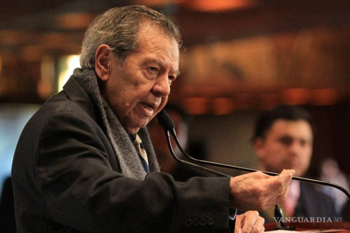 Porfirio Muñoz Ledo afirma que son ignorantes y abusivos quienes solicitan a funcionarios reducción de salario por crisis de COVID-19