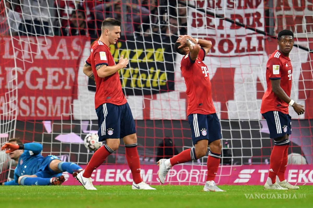 Bayern Munich se hunde en la Bundesliga