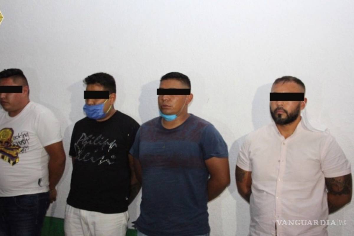 Detienen a ocho presuntos miembros de La Unión Tepito en el Centro Histórico