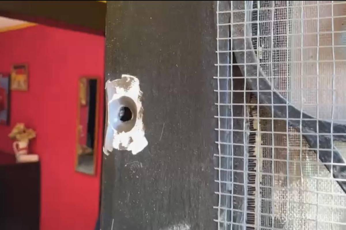 Saltillo: pelea entre pandillas deja daños en vivienda por balacera en la Bellavista