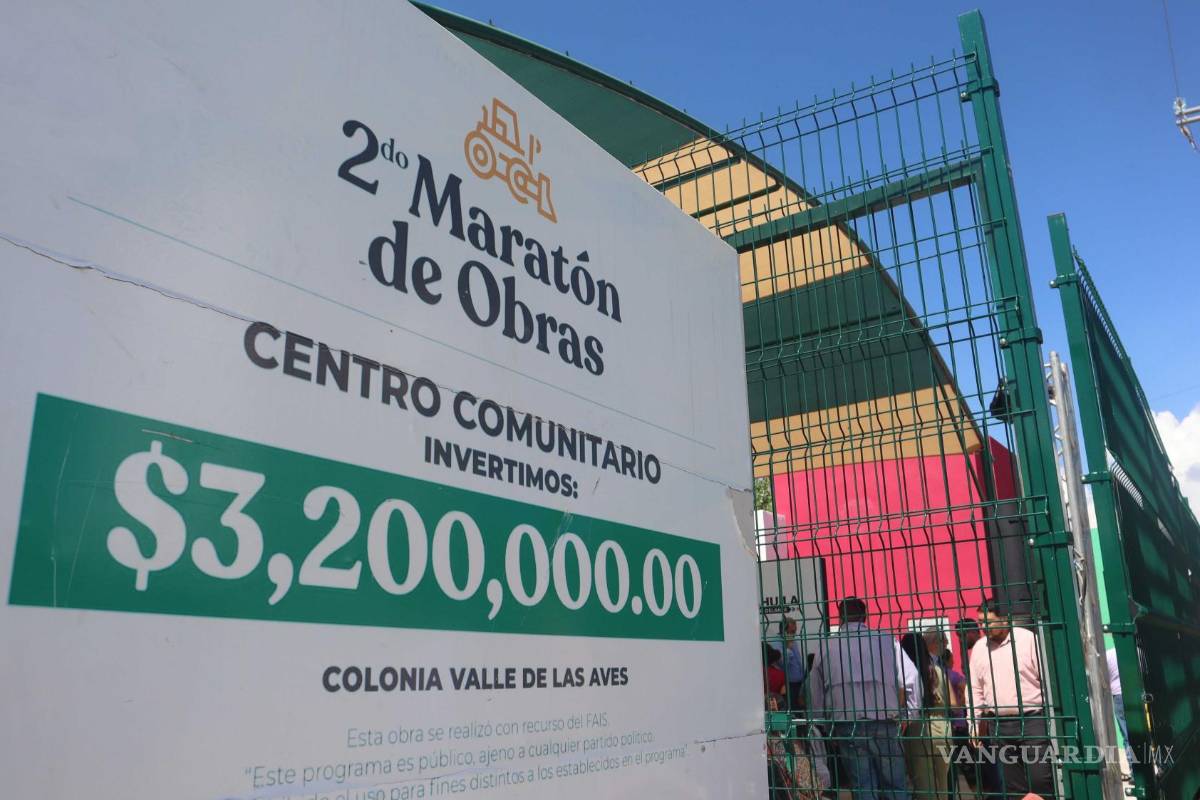 Más de 675 mdp invertido en obra pública y programas sociales para Saltillo