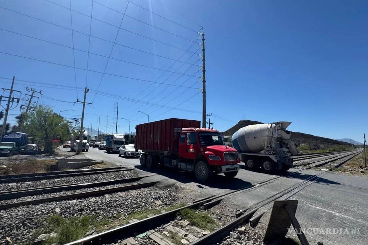 Confirma alcalde Tomás Gutiérrez ocupación irregular en ruta ferroviaria de Ramos Arizpe