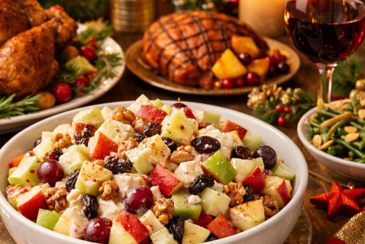 Navidad 2025: Esta es la mejor receta para una ensalada de manzana 100% saludable, según ChatGPT