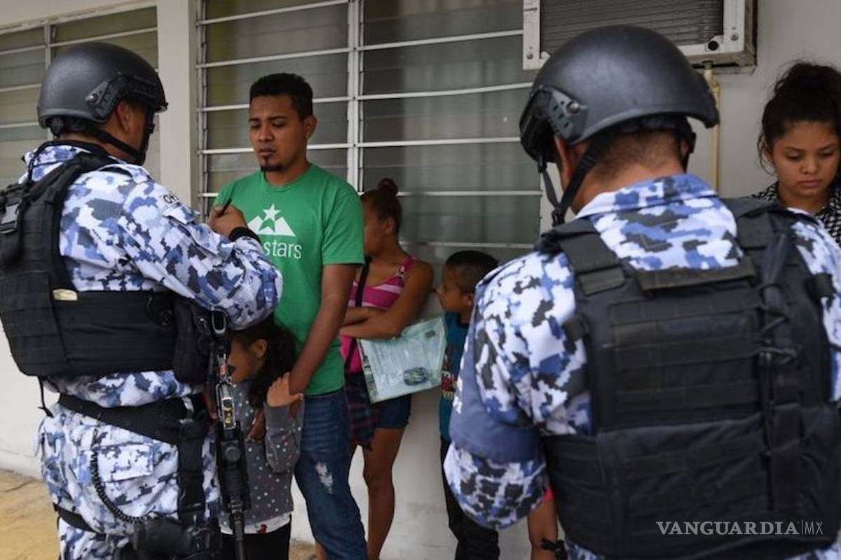 Aseguran en Veracruz a 221 migrantes centroamericanos