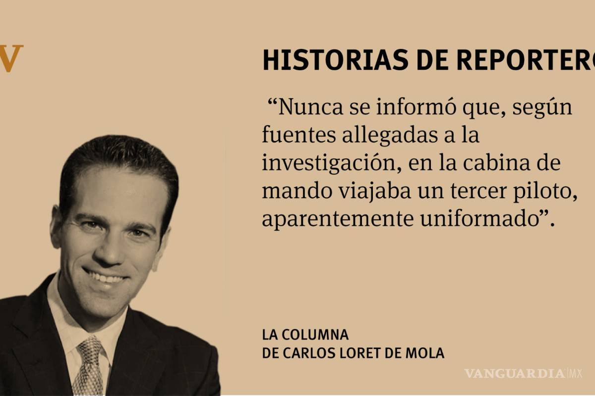 El misterio del tercer piloto en la cabina del avión accidentado en Durango