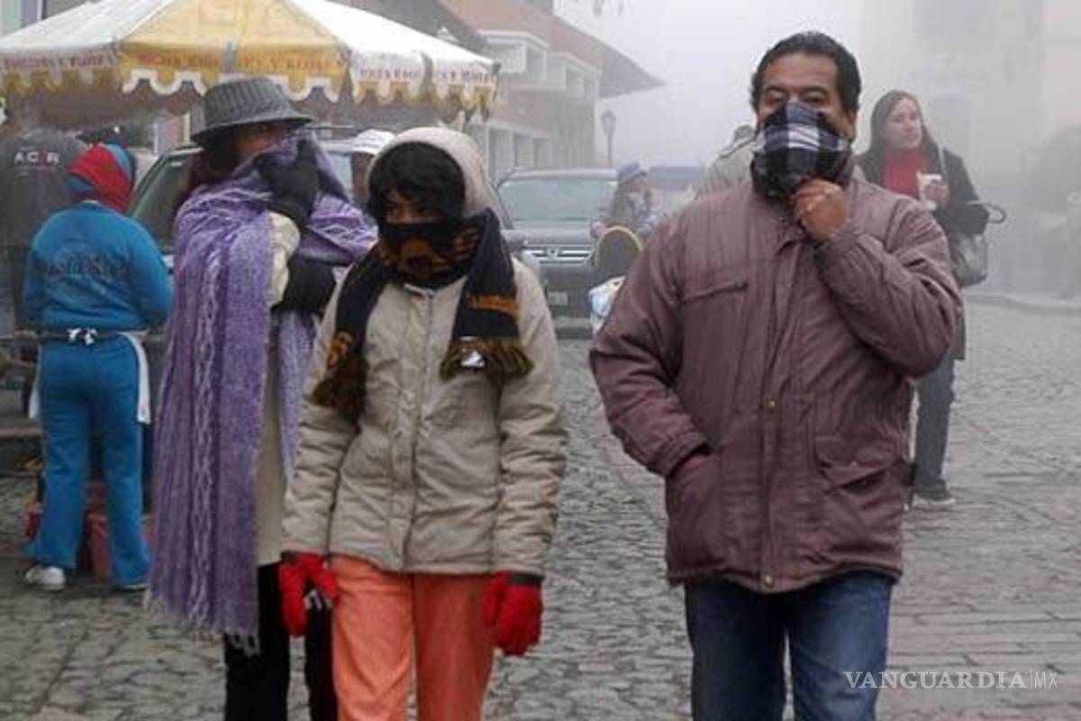 Prevén ambiente muy frío en la mayor parte de México por frente frío número 13