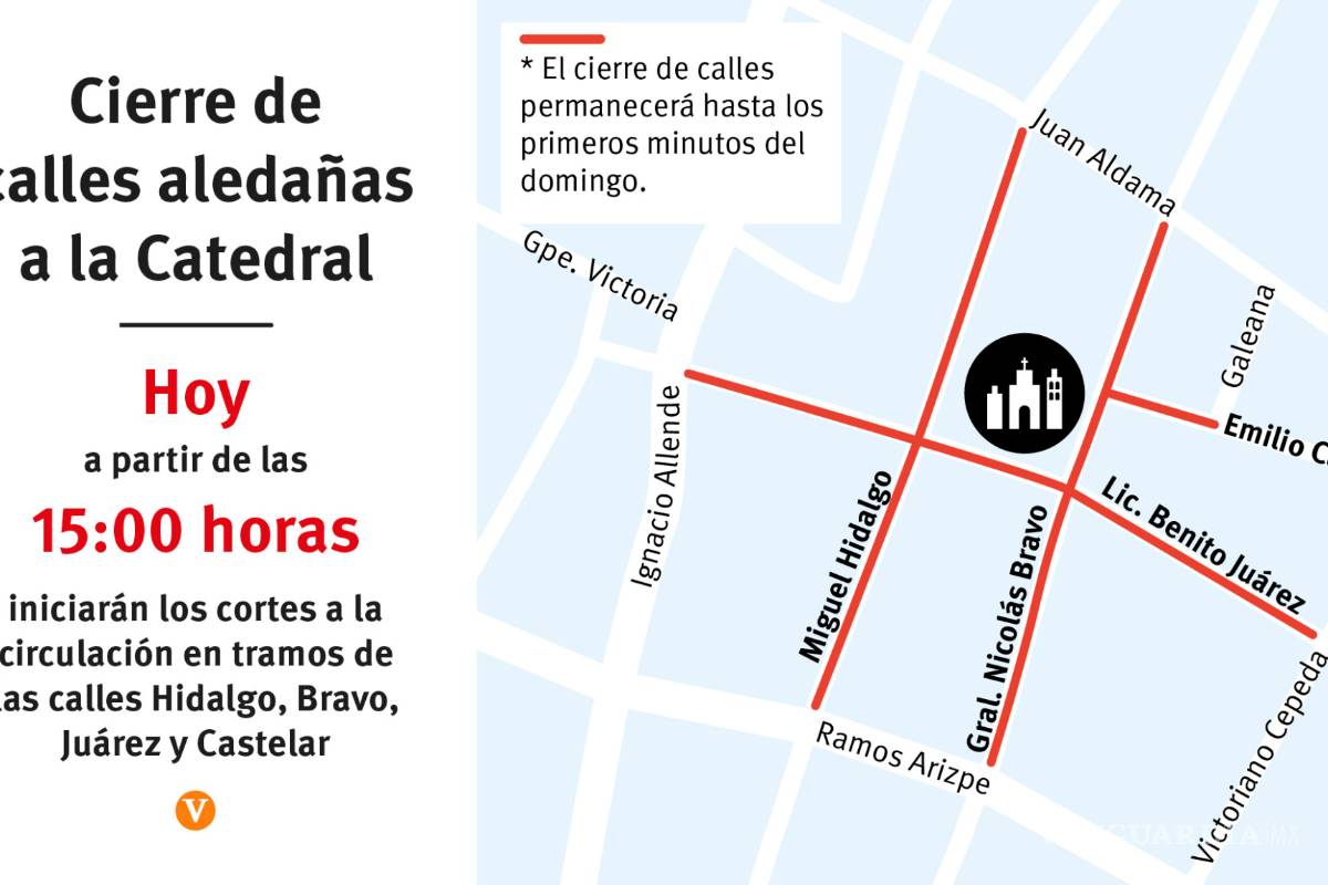 $!Prepárese: alistan cierre de calles del Centro por festejo del Santo Cristo