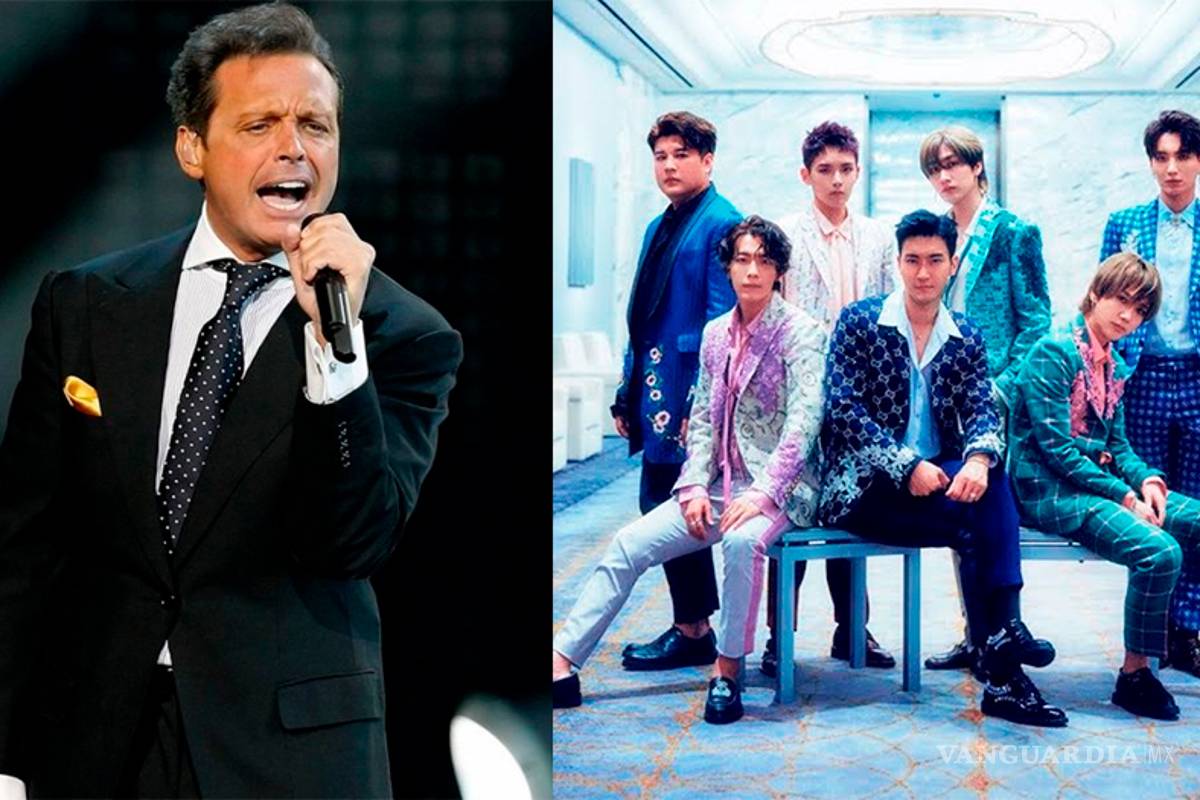 Luis Miguel se acerca al k-pop con Super Junior