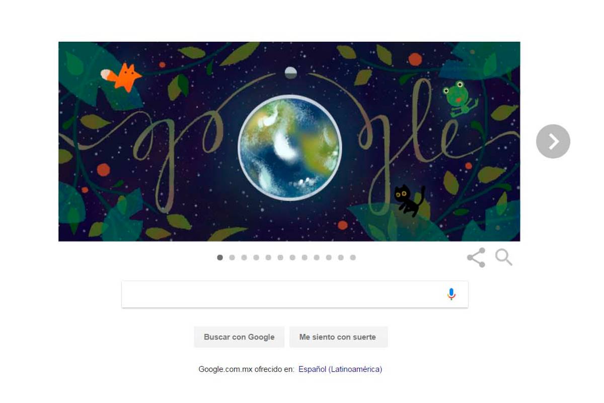 Google lanza un Doodle por el Día de la Tierra para reflexionar