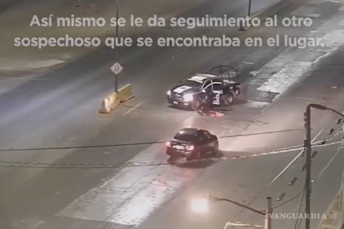 Cámaras urbanas captan robo en la FCA en Saltillo; detienen a dos