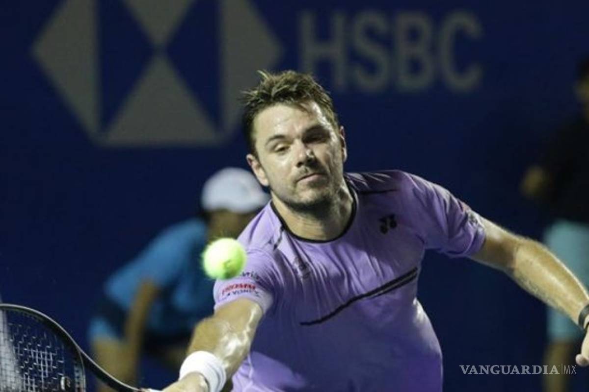 Wawrinka sella su boleto a octavos de final del Abierto de Acapulco