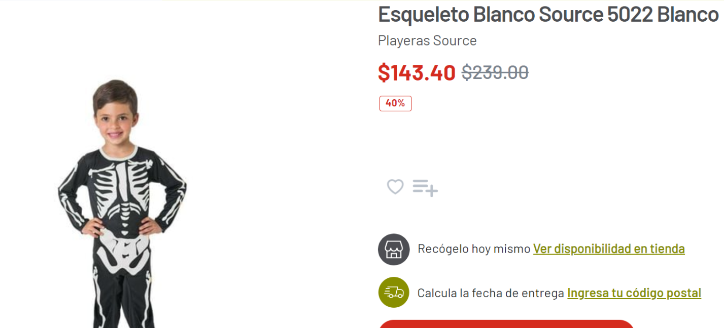 $!¡Todo para Halloween en Soriana! Disfraces, decoraciones y accesorios de Halloween al 40% de descuento