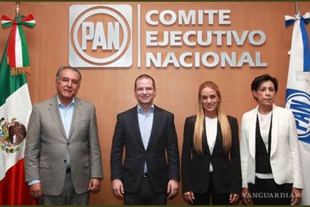 Anaya se reúne con la activista venezolana Lilian Tintori