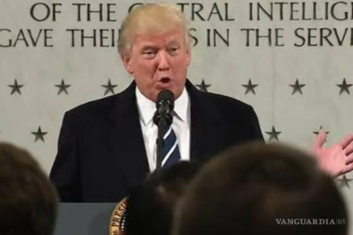 Trump intenta conciliarse con la CIA: 'De verdad les apoyo'