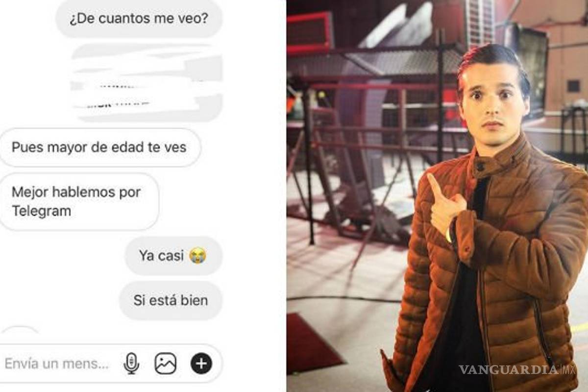 $!Exponen a Memo Aponte, la voz de Phineas... pedía el "pack" a fans menores de edad