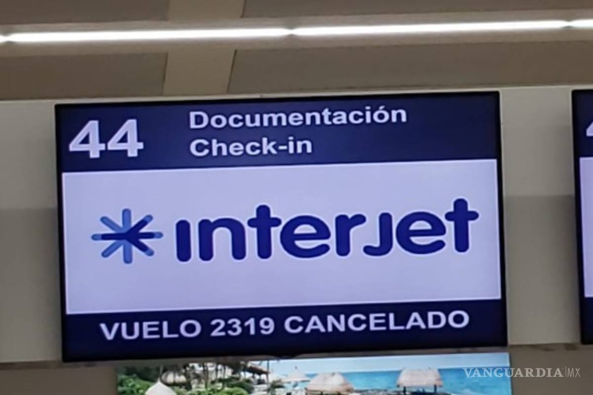 Interjet pagará casi medio millón de pesos por vuelos cancelados