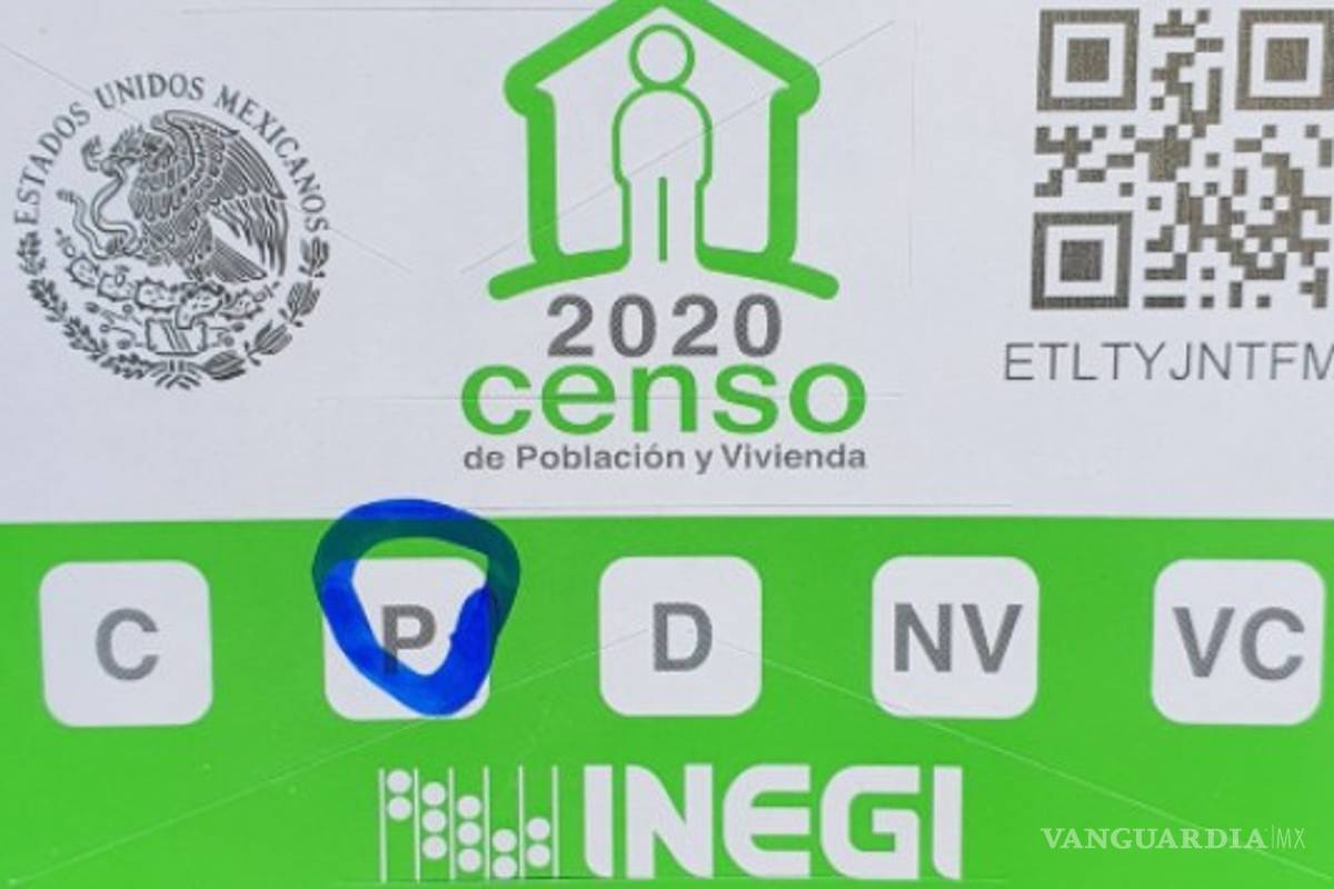 ¿Qué significan las letras de la etiqueta del Censo 2020?