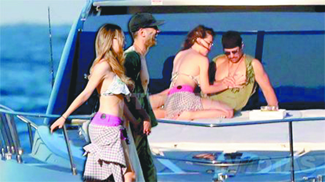 Belinda y el millonario Criss Angel divulgan imágenes de romance