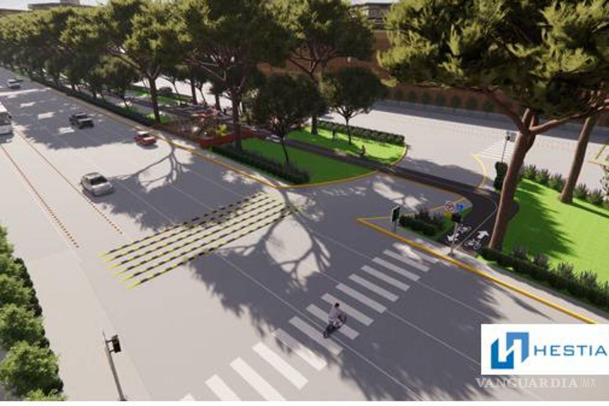 Plantean transformar bulevar Vito Alessio Robles de Saltillo con proyecto de infraestructura verde