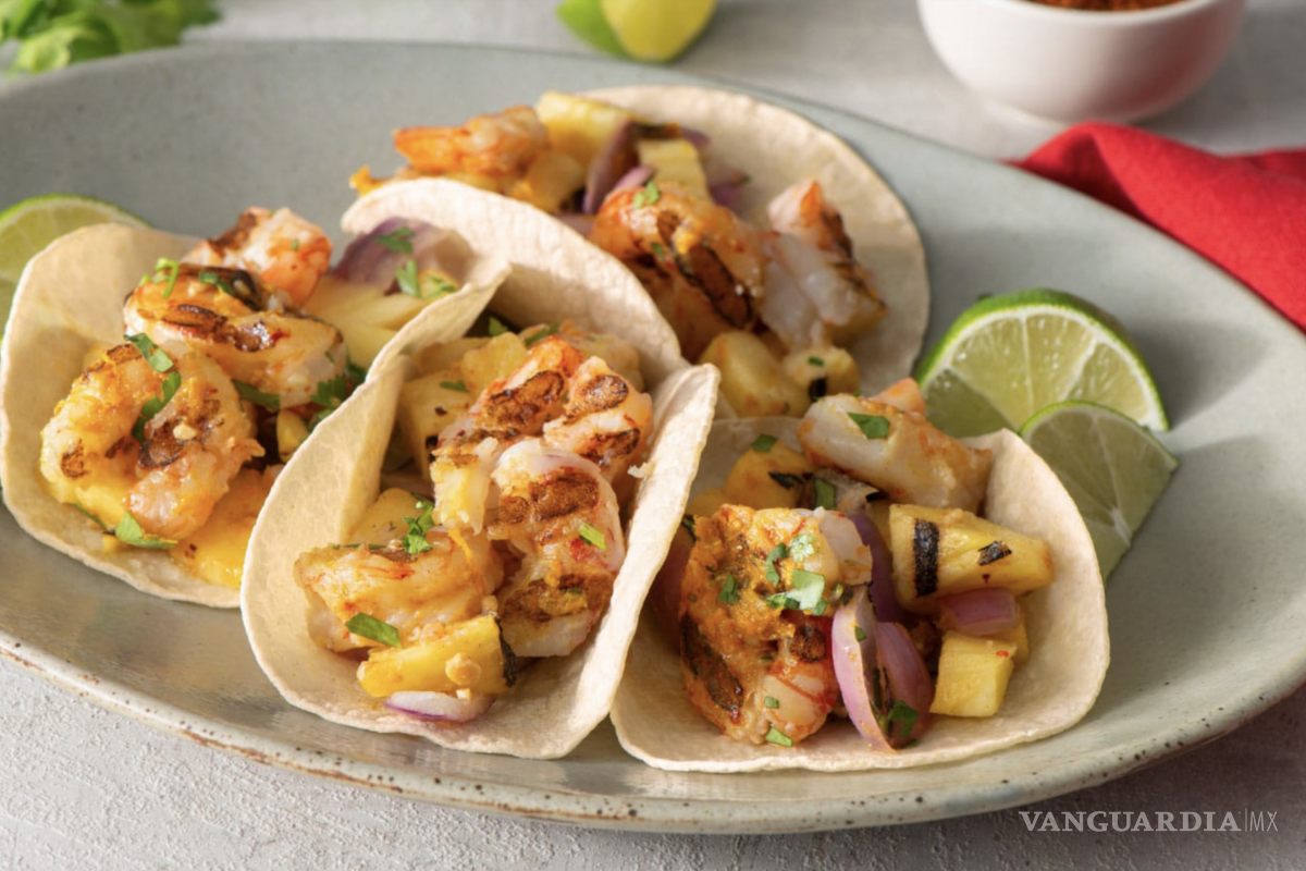 $!Receta 1: Tacos de camarón al pastor