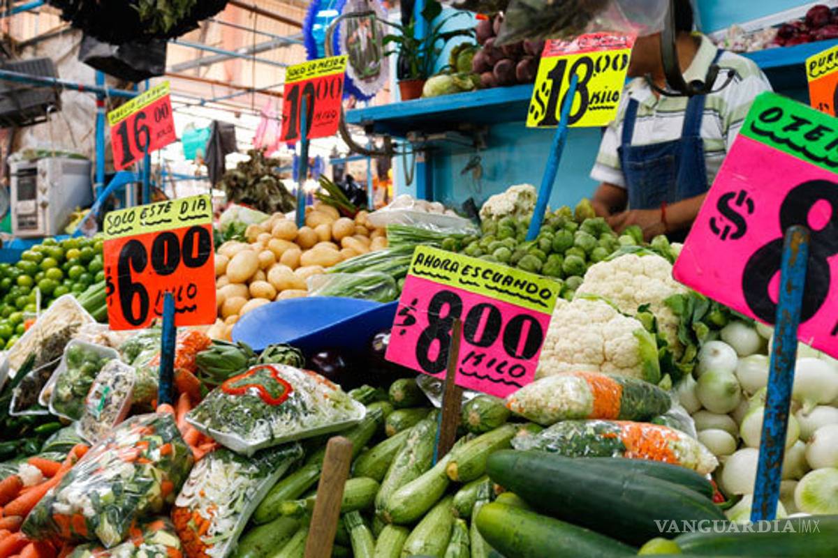 Sube inflación en México; abril registra mayor nivel en primer cuatrimestre