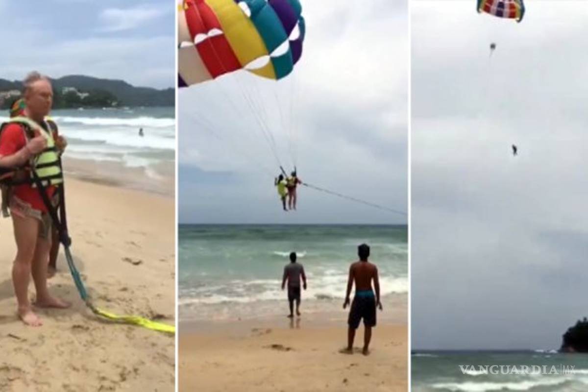 Turista muere tras desatar su paracaídas por accidente