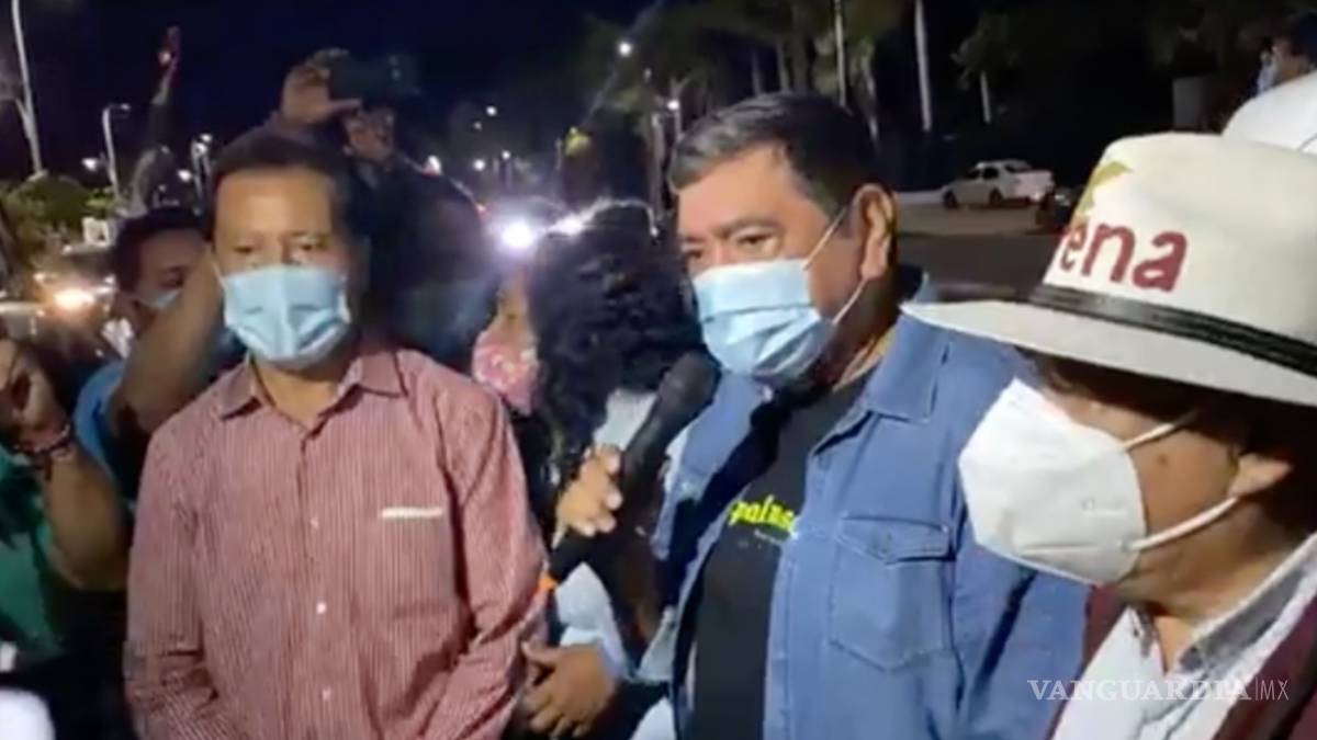 Salgado Macedonio inicia caravana con destino en el INE de CDMX para exigir su candidatura de vuelta